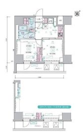 リヴシティ横濱関内弐番館 8階 間取り図