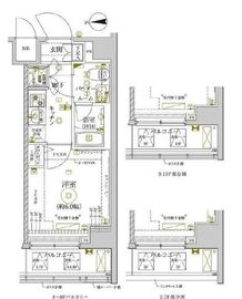 レアライズ新丸子 9階 間取り図