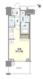 クロスエアタワー 11階 間取り図