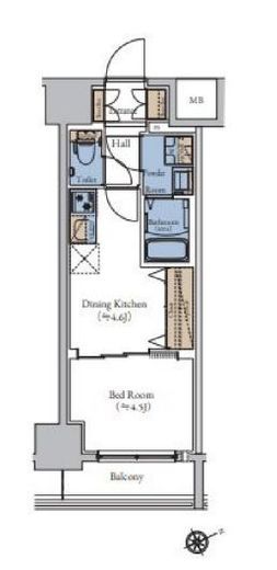 エスティメゾン大森 303 間取り図