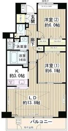 メゾン・シャルム 1003 間取り図