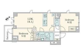 オープンレジデンシア六本木美術館前 3階 間取り図