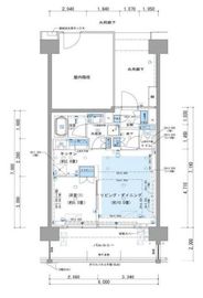 ブリリアシティ石神井公園アトラス 2階 間取り図