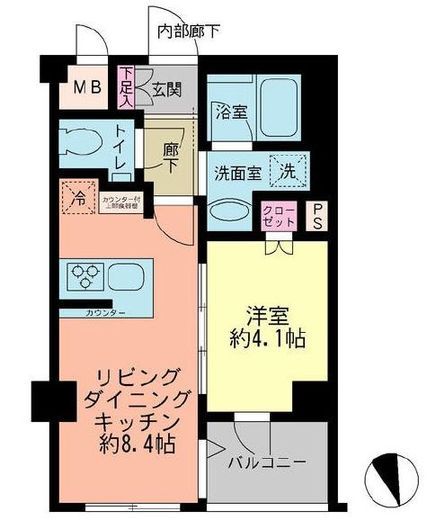 ザ三軒茶屋ハウス 3階 間取り図