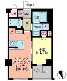 ザ三軒茶屋ハウス 3階 間取り図