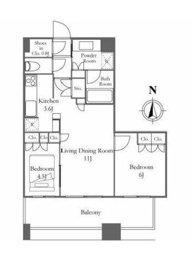 パークタワー横浜ステーションプレミア 25階 間取り図