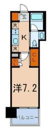 リビオレゾン神楽坂nex 3階 間取り図