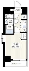 グランド・ガーラ新横浜South 11階 間取り図