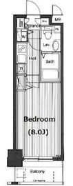 グランド・ガーラ横浜伊勢佐木町 10階 間取り図