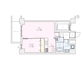 向山ガーデンレジデンス 407 間取り図