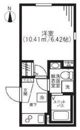 湯島レジデンス 202 間取り図