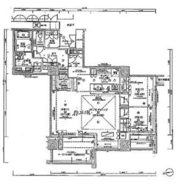 上大岡タワーザレジデンス 32階 間取り図