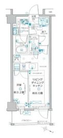 デュオステージ中野 4階 間取り図