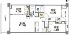 ザ・パークハウス茅ヶ崎東海岸南 1階 間取り図