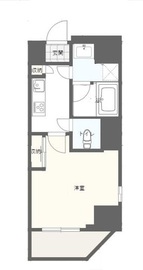 Orisay麻布十番 202 間取り図