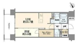 クリオ横濱蒔田公園 10階 間取り図