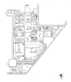 イトーピア目白カレン 5階 間取り図