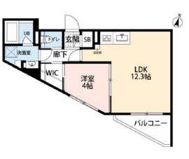 アクセス池袋アネックス 201 間取り図