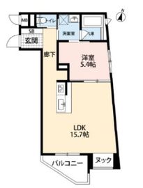 アクセス池袋アネックス 102 間取り図