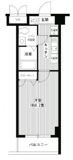 イーリスネオ 605 間取り図