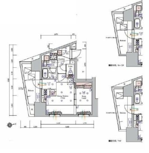 SYFORME KAWASAKI（シーフォルム川崎） 14階 間取り図