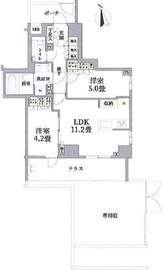 ブランズ西荻窪 1階 間取り図