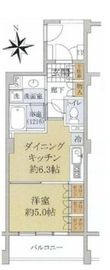 アビテ白金台 2階 間取り図