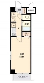 コンフィアンサ等々力 201 間取り図