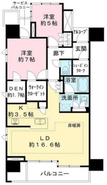 プラウド港北センター北 10階 間取り図