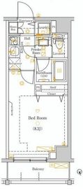 DIPS新宿御苑 201 間取り図