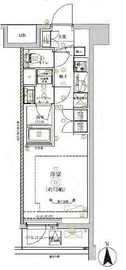 RELUXIA CITY北新宿 (リルシアシティ北新宿) 2階 間取り図