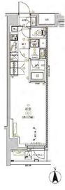 RELUXIA CITY北新宿 (リルシアシティ北新宿) 1階 間取り図