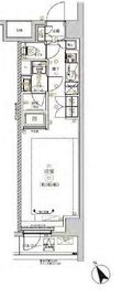 RELUXIA CITY北新宿 (リルシアシティ北新宿) 2階 間取り図