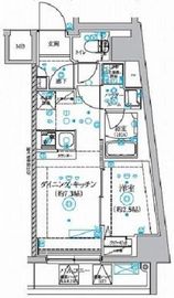 Cion SANGEN-JYAYA 2階 間取り図