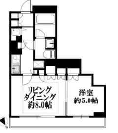 シティタワー横濱 9階 間取り図