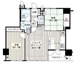 エルズ横濱 4階 間取り図