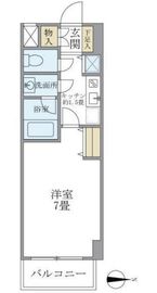 北品川アパートメント 201 間取り図