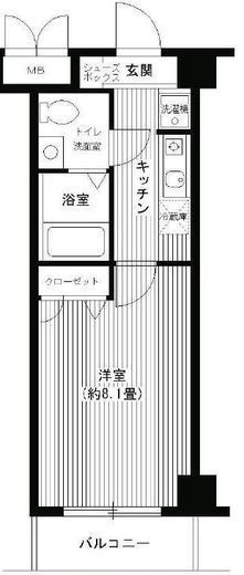 イーリスネオ 406 間取り図