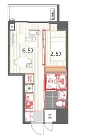 レジデンス西新宿スクエア 603 間取り図