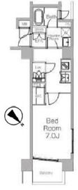 プラウドフラット三軒茶屋Ⅱ 202 間取り図