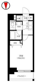 DIPS新宿御苑 301 間取り図