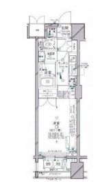 パレステュディオ新宿御苑 6階 間取り図