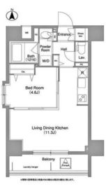 コンフォリア町屋 303 間取り図