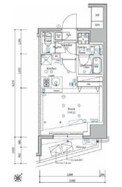 SYFORME YOKOHAMA-HIRANUMABASHI (シーフォルム横浜平沼橋) 4階 間取り図