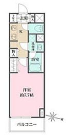 WHARF森下 (ワーフ森下) 202 間取り図