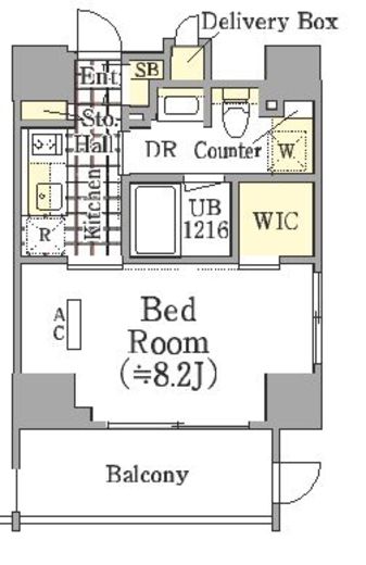 ザ・パークワンズ三軒茶屋 3階 間取り図