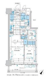 ザ・パークワンズ三軒茶屋 3階 間取り図