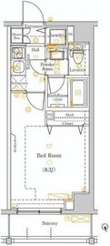 DIPS新宿御苑 202 間取り図