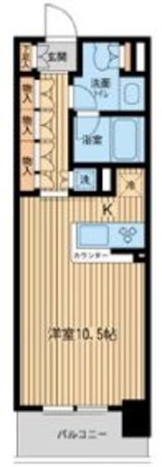 HF新横浜レジデンス 3階 間取り図