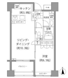 エーデル練馬 705 間取り図